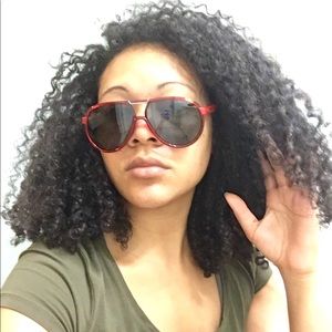 Red🔥Dolce & Gabbana Mens Aviator 🕶 w/  case